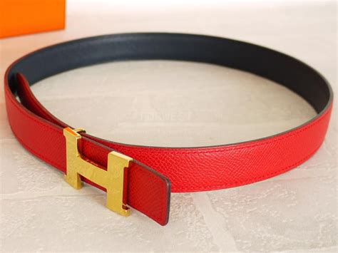 ceinture hermes rouge|authentic hermes belts for women.